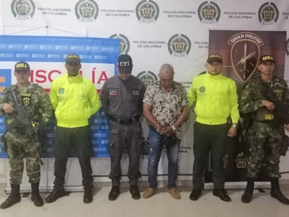 A prisión alias 'Burro Mueco' señalado de pertenecer al Clan del Golfo