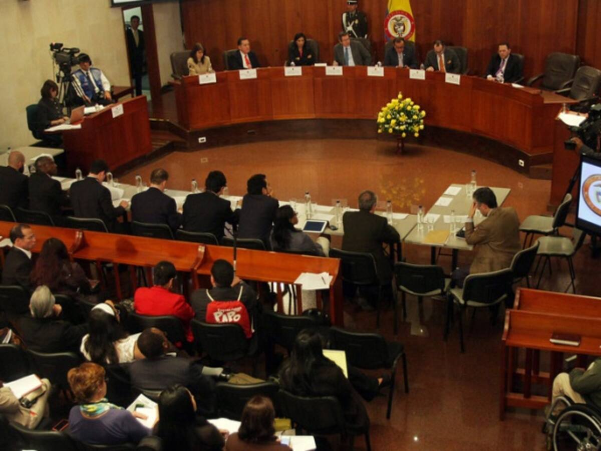 A través de la Presidencia las Farc tendrán que hacer llegar concepto a la Corte Constitucional