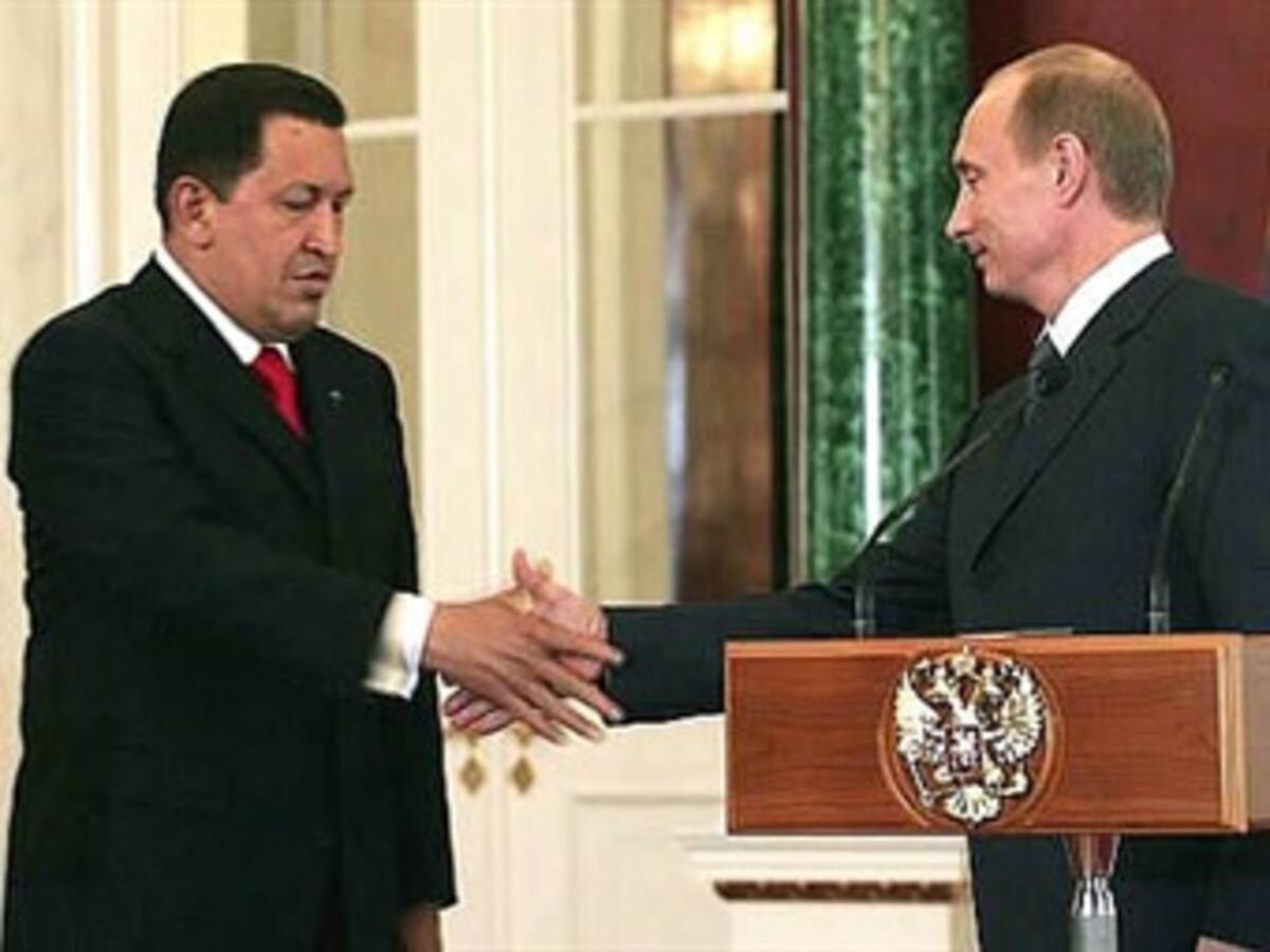 Vladímir Putin lamenta la muerte de Chávez, un "gran amigo de Rusia"