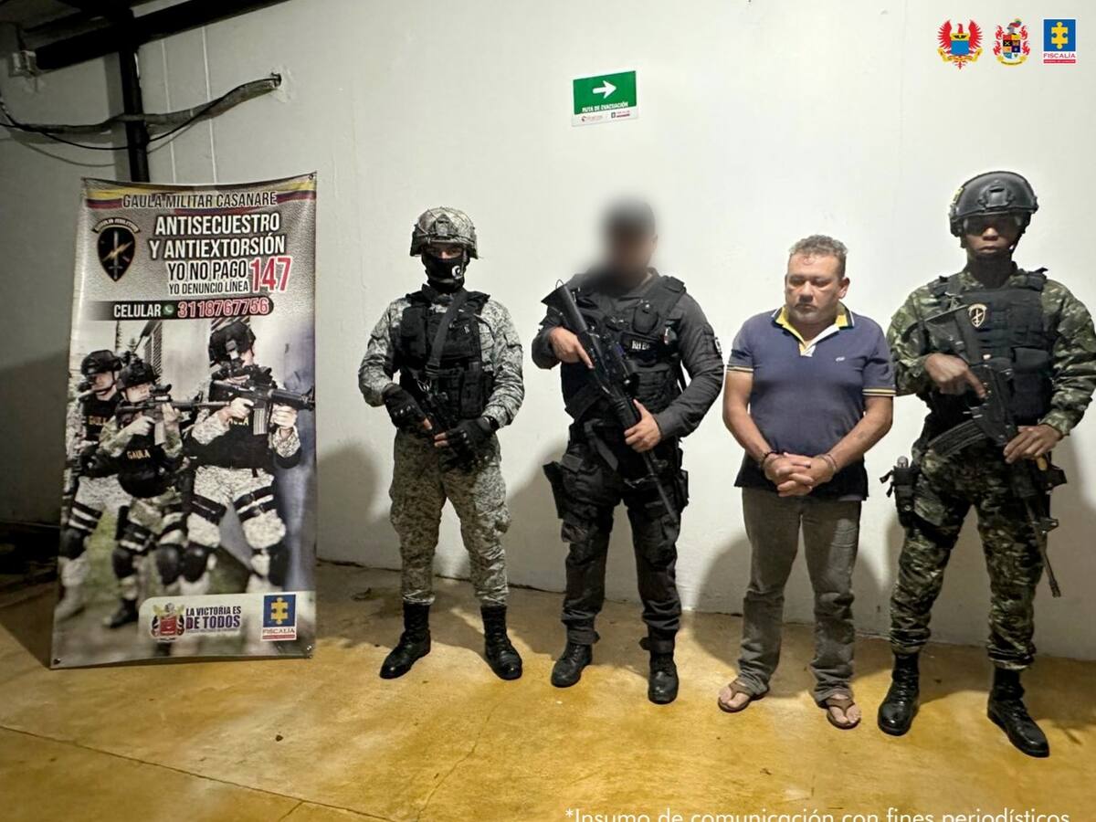 Cayó alias ‘Guandú’, cabecilla del Clan del Golfo en Casanare, el terror de los arroceros
