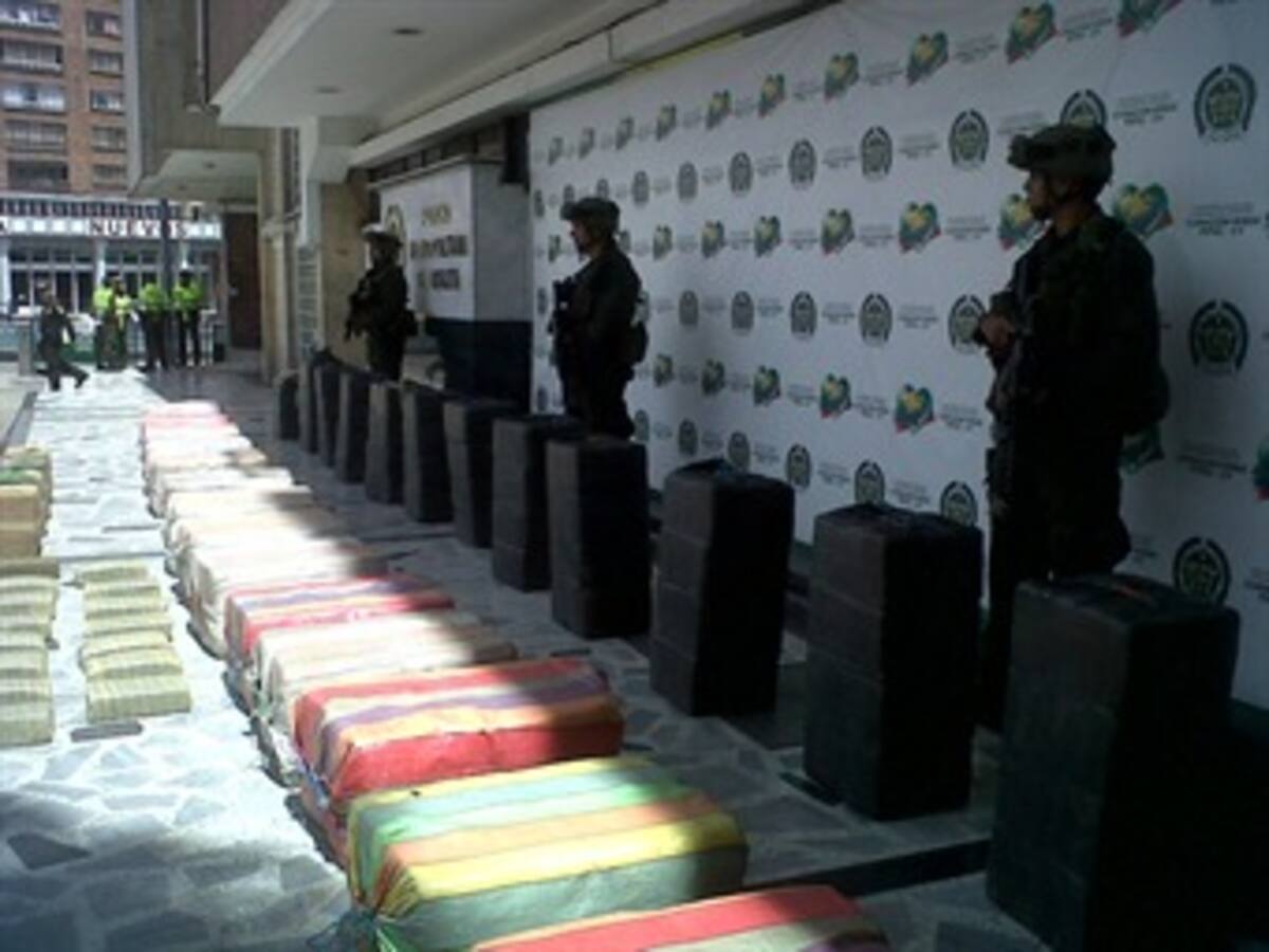 1.3 toneladas de marihuana fueron incautadas en el sur Bogotá