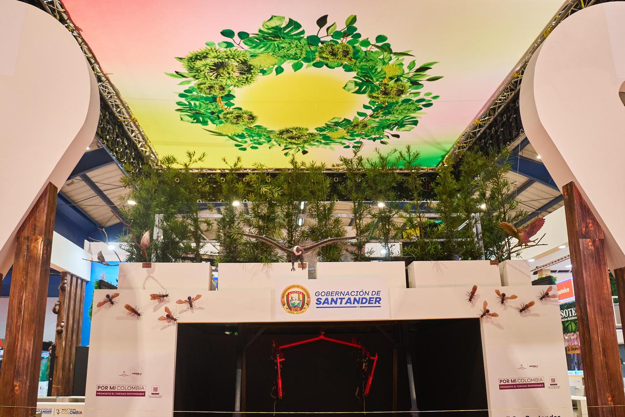 Así será la participación de Santander en la vitrina turística de Anato. Foto: Gobernación de Santander.
