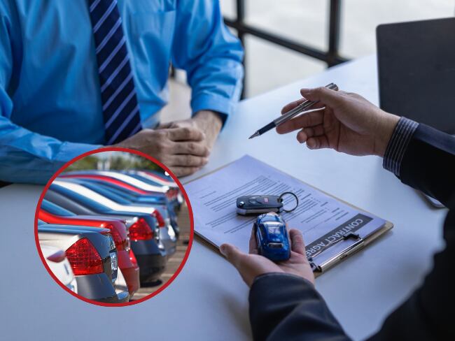 Imagen de referencia: persona realizando un trámite de carro // carros // Getty Images