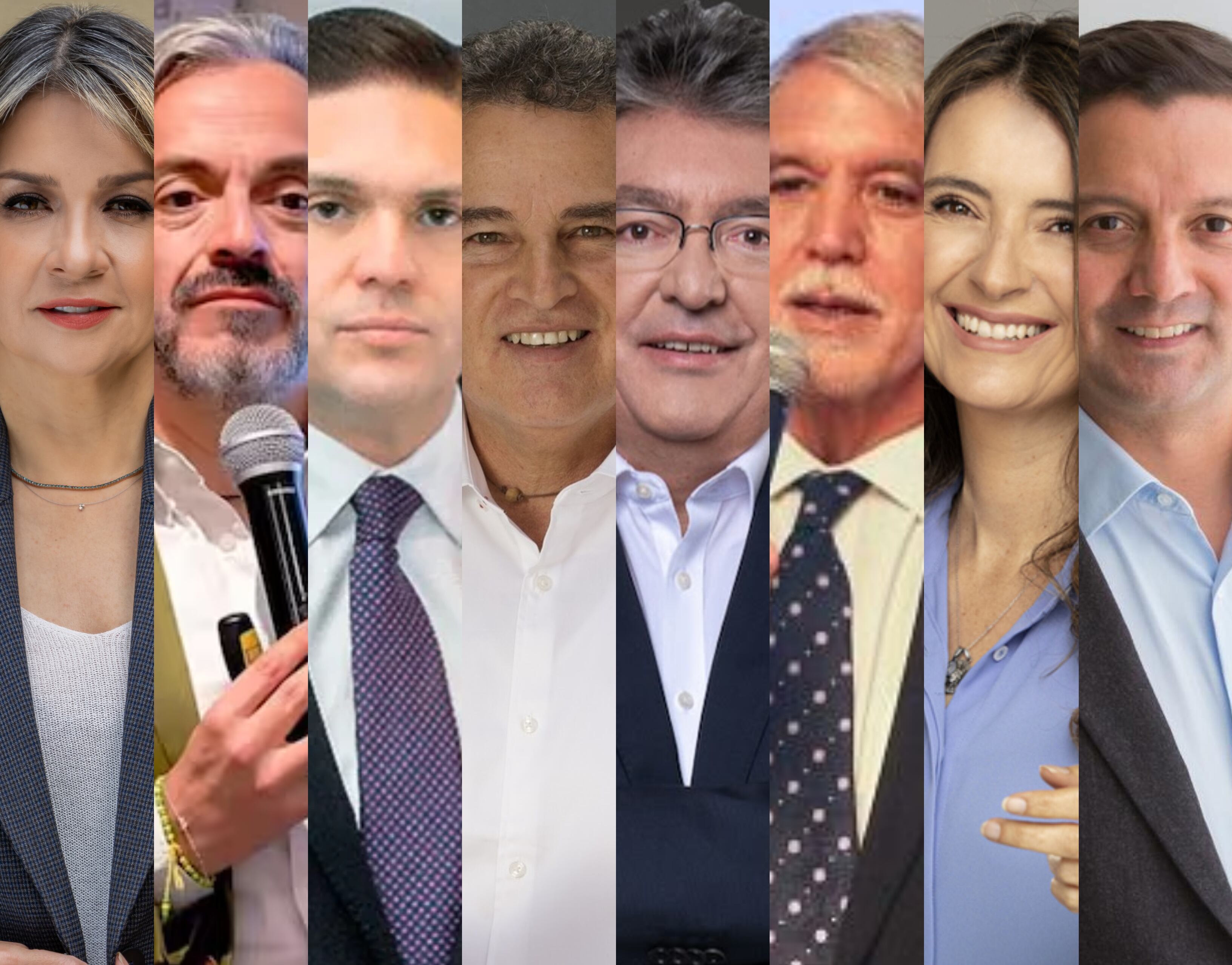 Candidatos de la Gran Consulta por Colombia | Fotos: Cortesía