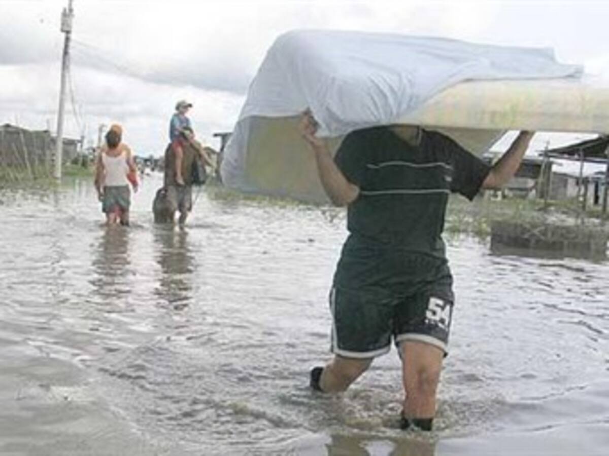 Invierno causa emergencias en cinco zonas del país