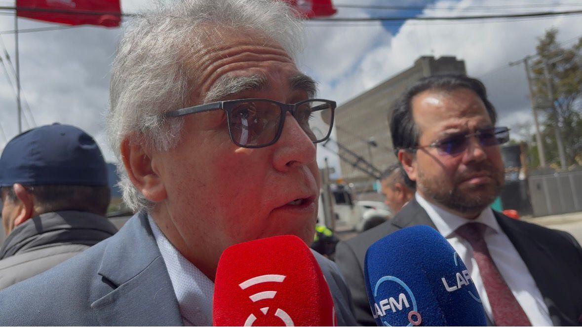 Director de la Unidad Nacional de Protección (UNP) compareciendo ante la Fiscalía General de la Nación sobre la presunta omisión en el magnicidio de Miguel Uribe Turbay: Foto: Jenny Rocio Angarita Galindo.