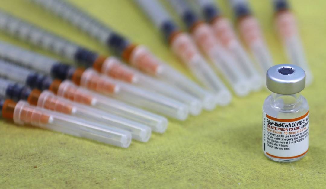 Vacuna desarrollada por Pfizer y Biontech contra el coronavirus.    Foto: Getty 