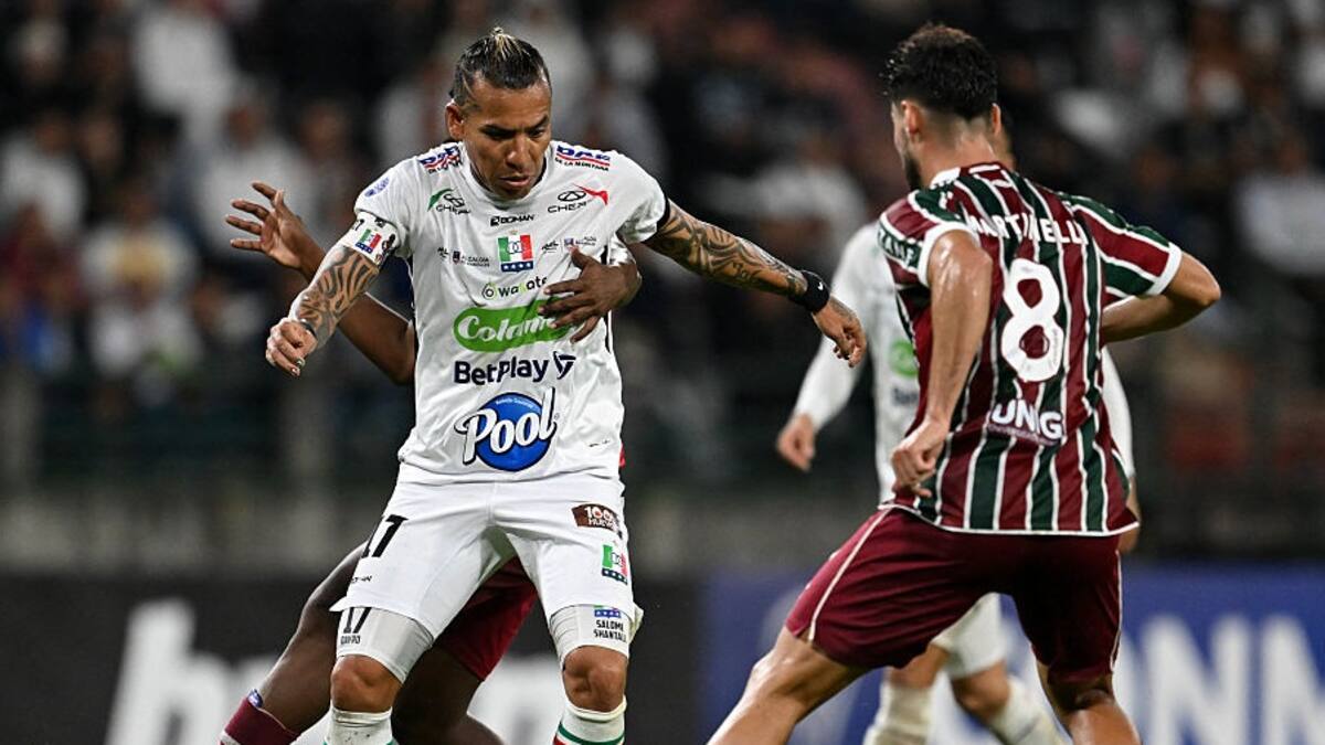 Once Caldas y un peso menos en la Copa Sudamericana: Fluminense tendría baja sensible