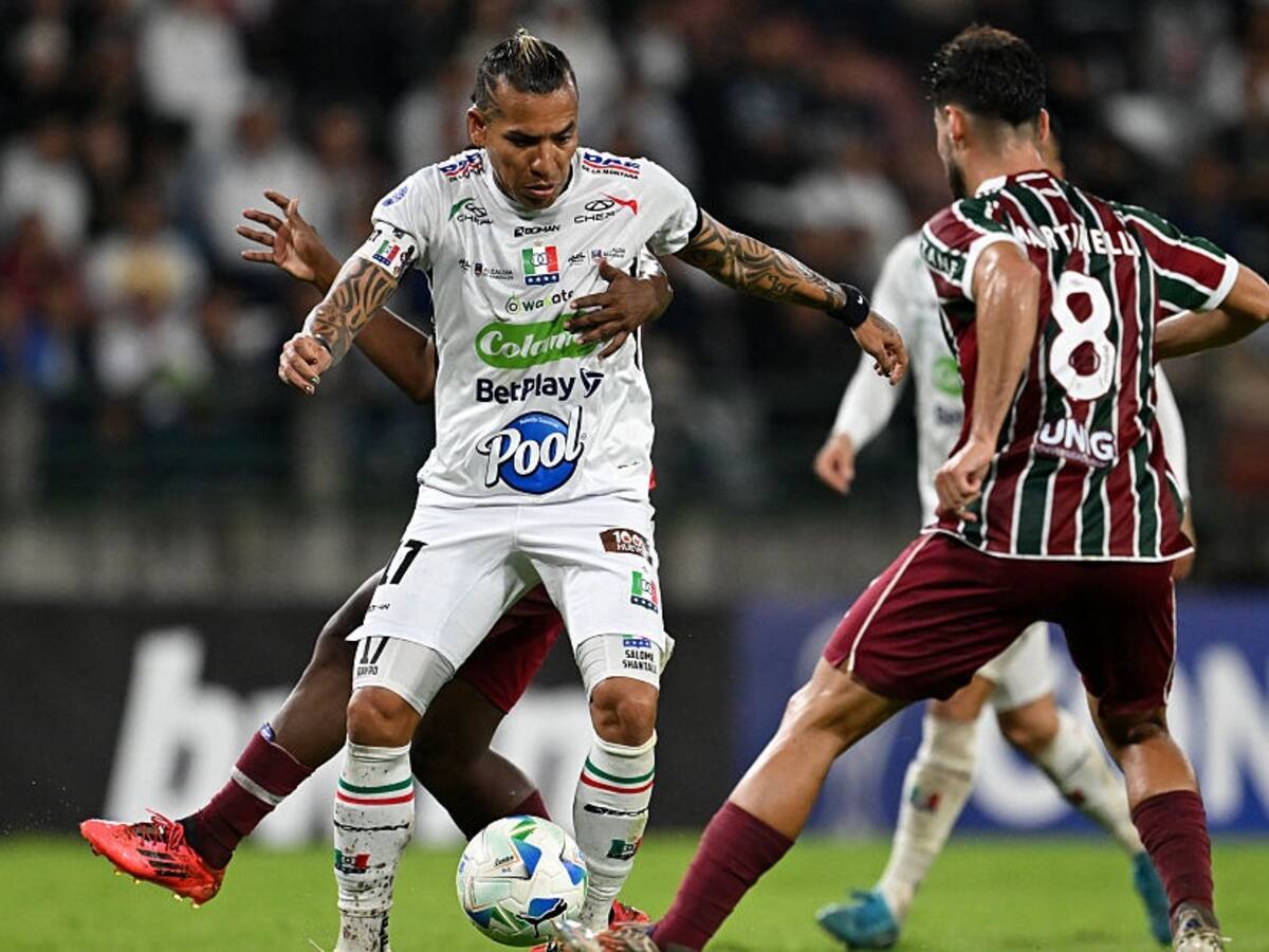 Once Caldas y un peso menos en la Copa Sudamericana: Fluminense tendría baja sensible