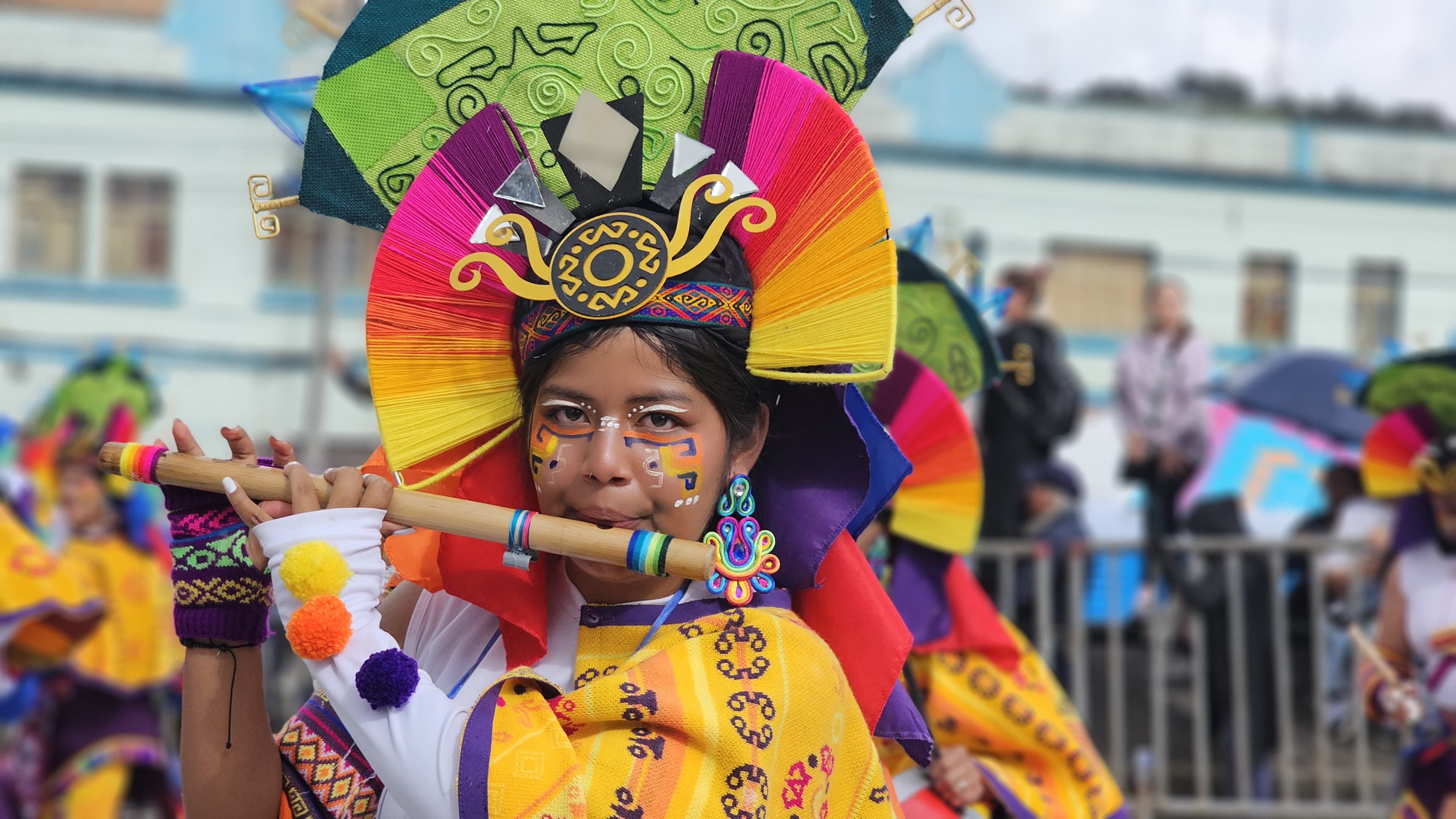 Carnaval de Negros y Blancos, desfile de colectivos coreográficos 3 de enero 2023 | Foto: Sebastián Villada
