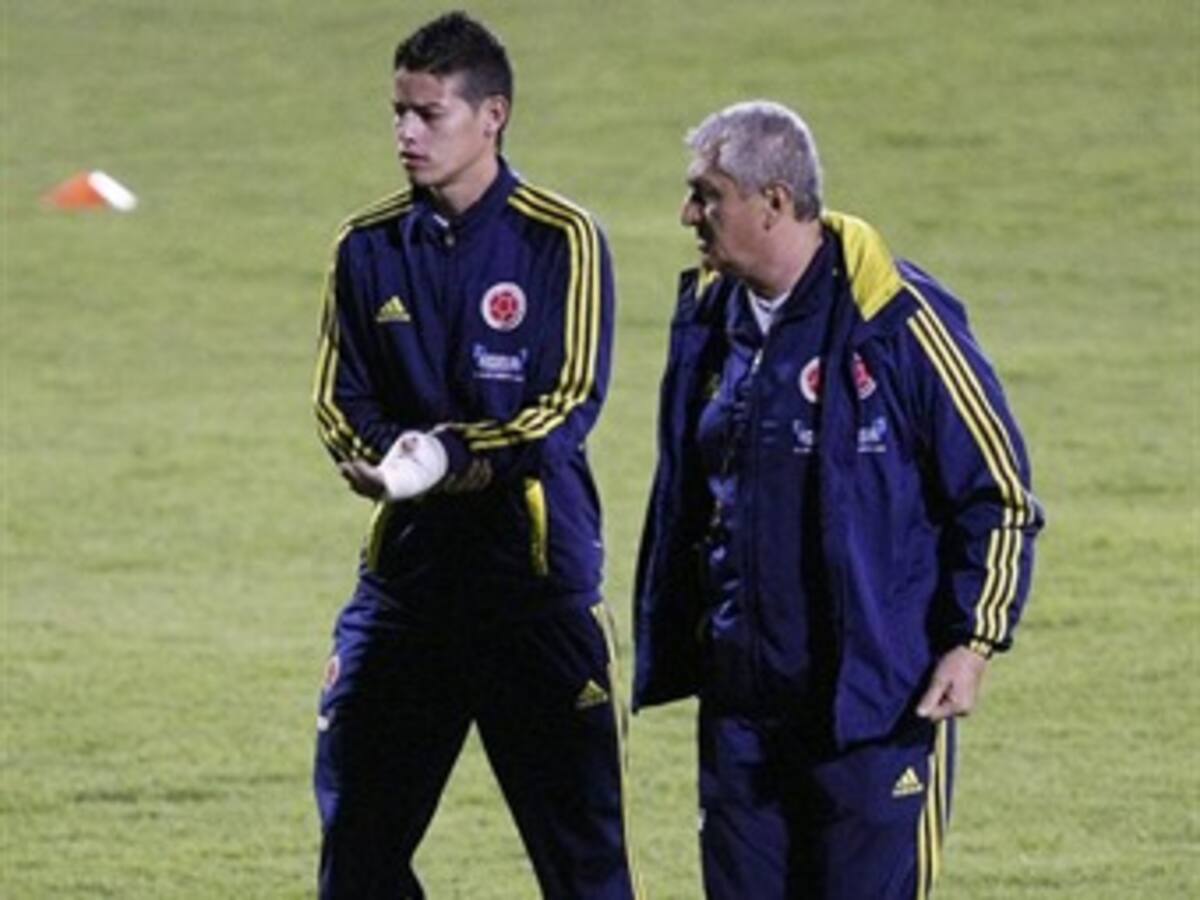 James Rodríguez 'entre algodones' para el juego ante Malí