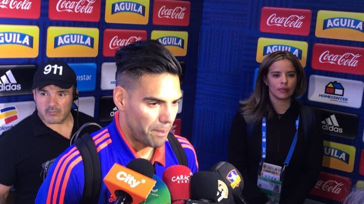 Falcao: "Vamos a defender esta camiseta y escudo con el 100% de la fuerza"
