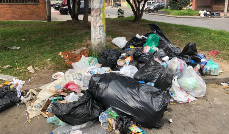 Basura en Bogotá