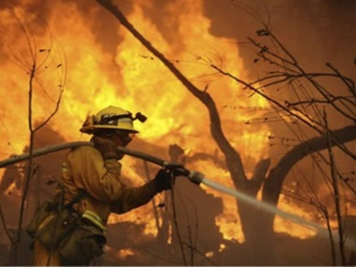 Gigantesco incendio destruye reserva natural en Casanare