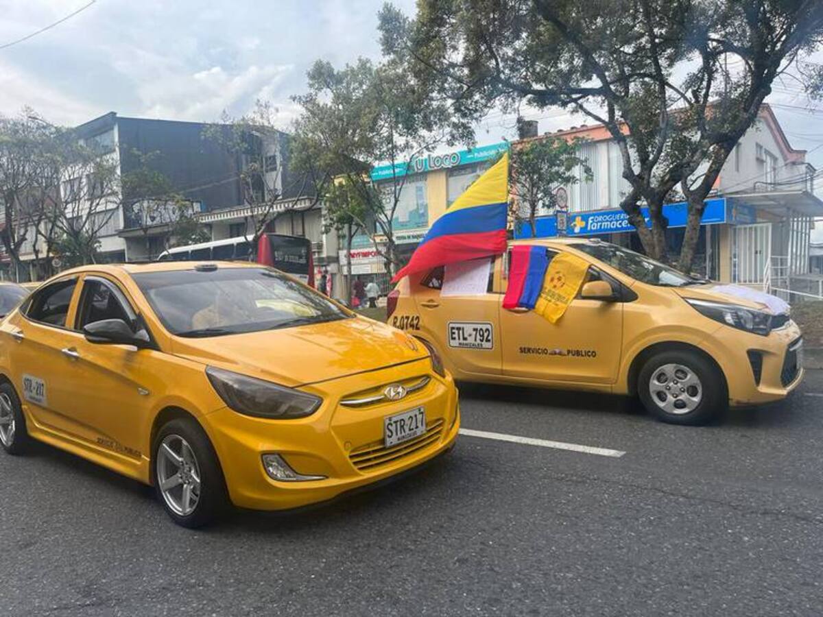 Inconformes se encuentran los taxistas en Manizales con la compensación del gobierno