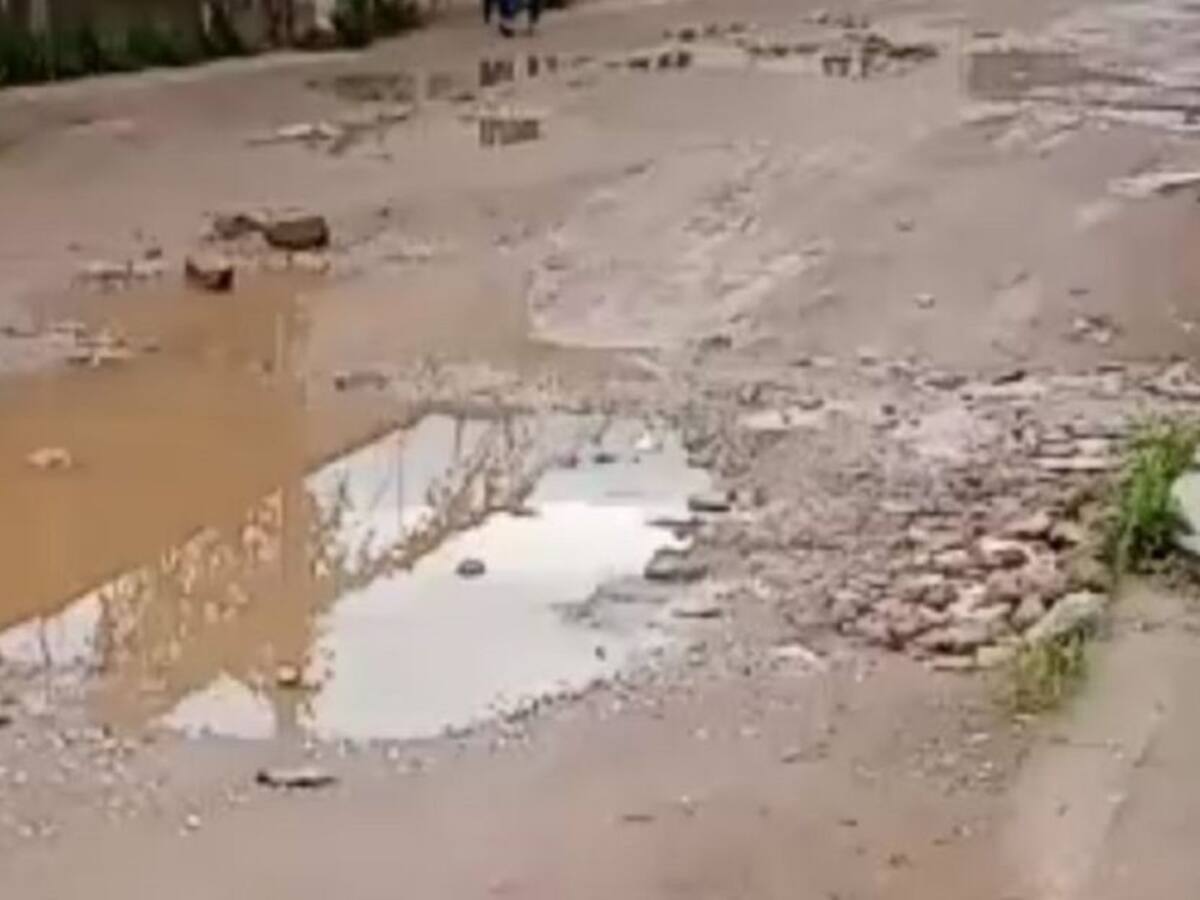 Barrio la Cumbre tiene las calles “vueltas nada”