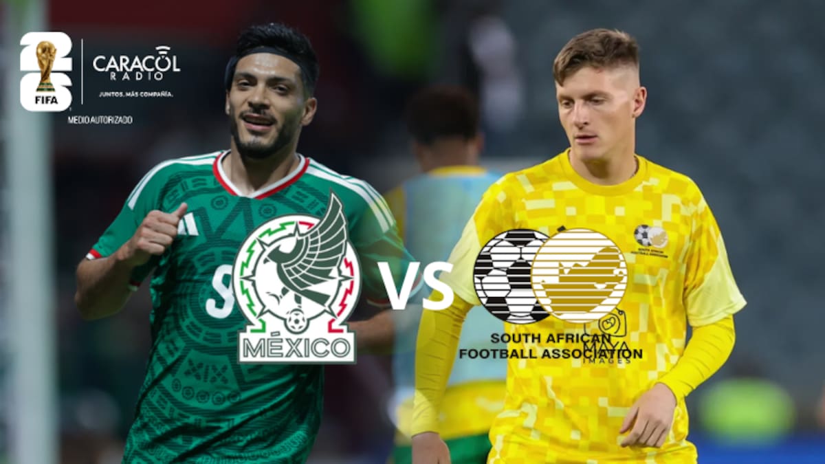 🔴 México vs Sudáfrica EN VIVO | Sigue la transmisión del primer partido del Mundial 2026