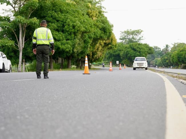 Intensifican campañas de sensibilización en vías ante alta accidentalidad en Córdoba. Foto: prensa Gobernación de Córdoba.