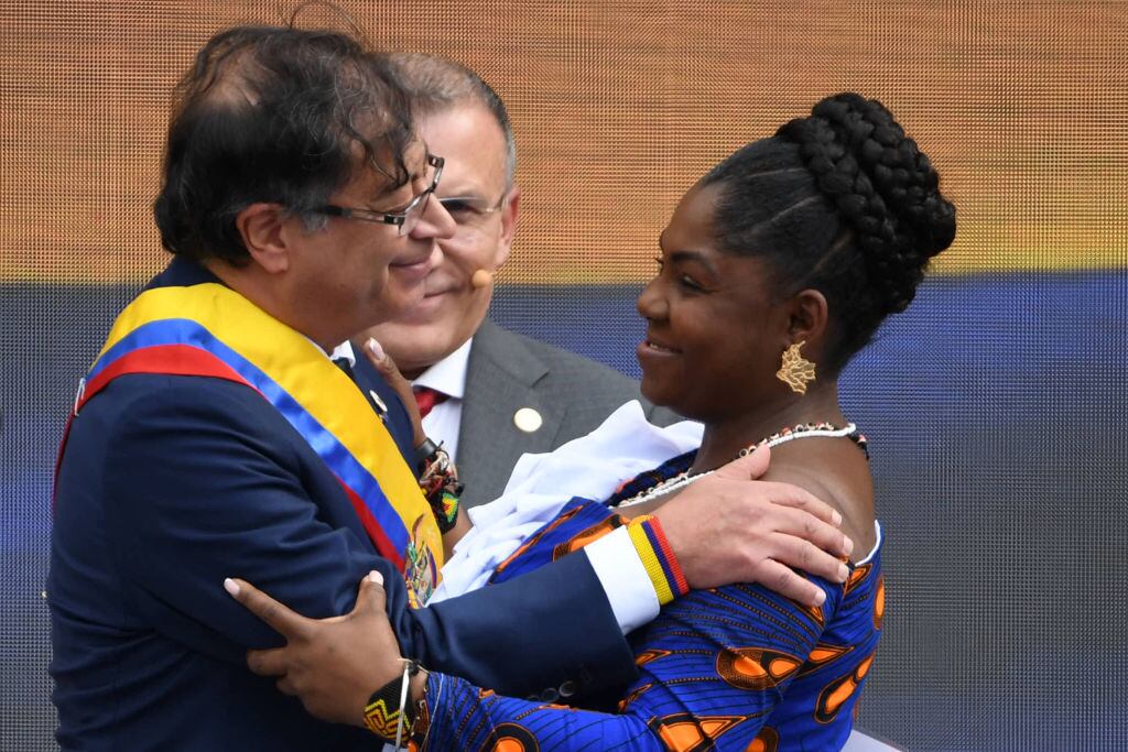Presidente Gustavo Petro y vicepresidenta Francia Márquez. Foto: Getty Images.