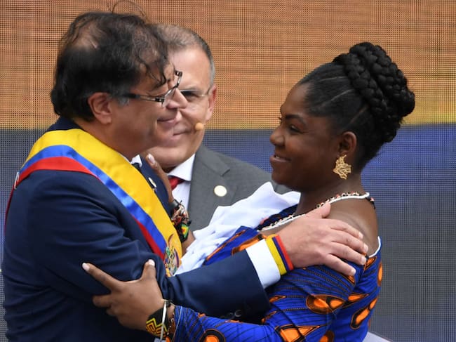 Presidente Gustavo Petro y vicepresidenta Francia Márquez. Foto: Getty Images.