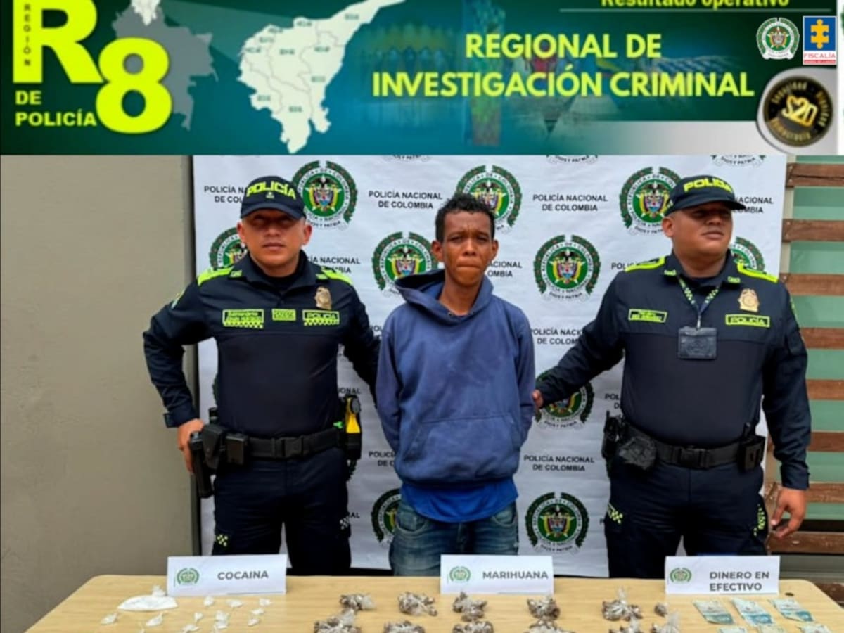 Cárcel para vendedor de estupefacientes en Turbaco, Bolívar