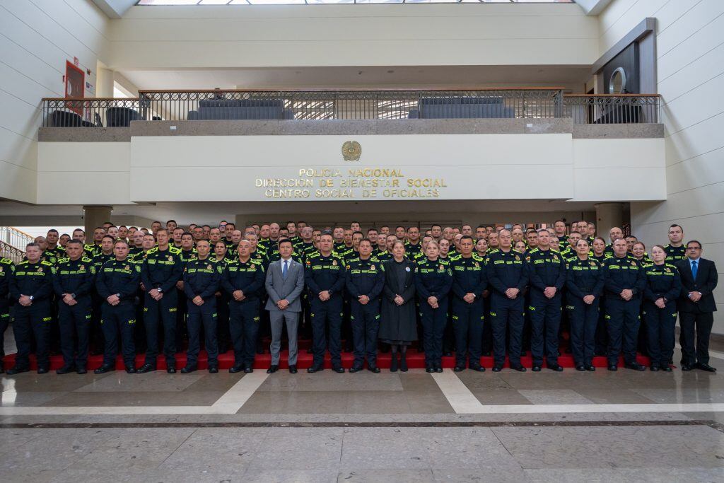 Reunión de comandantes policía con presidente Petro/ Foto MOE