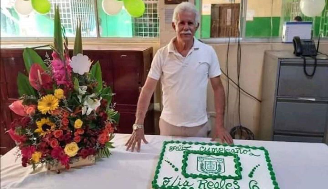 El profesor Pedro Fontalvo.