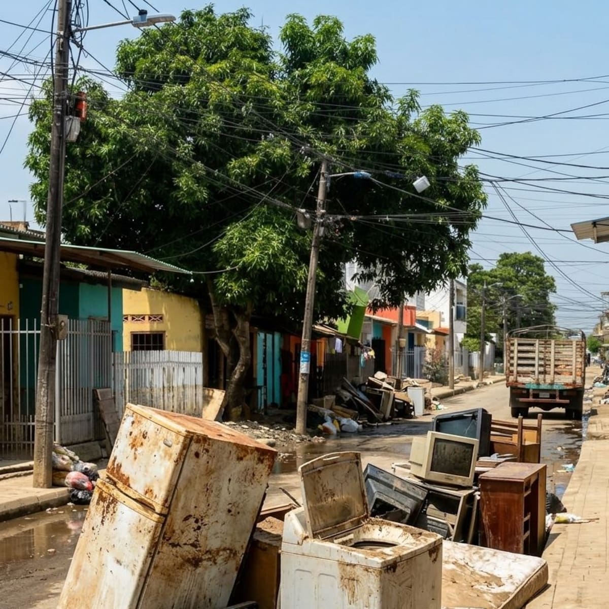 Anuncian jornada de recolección de residuos en barrios afectados por inundaciones en Montería