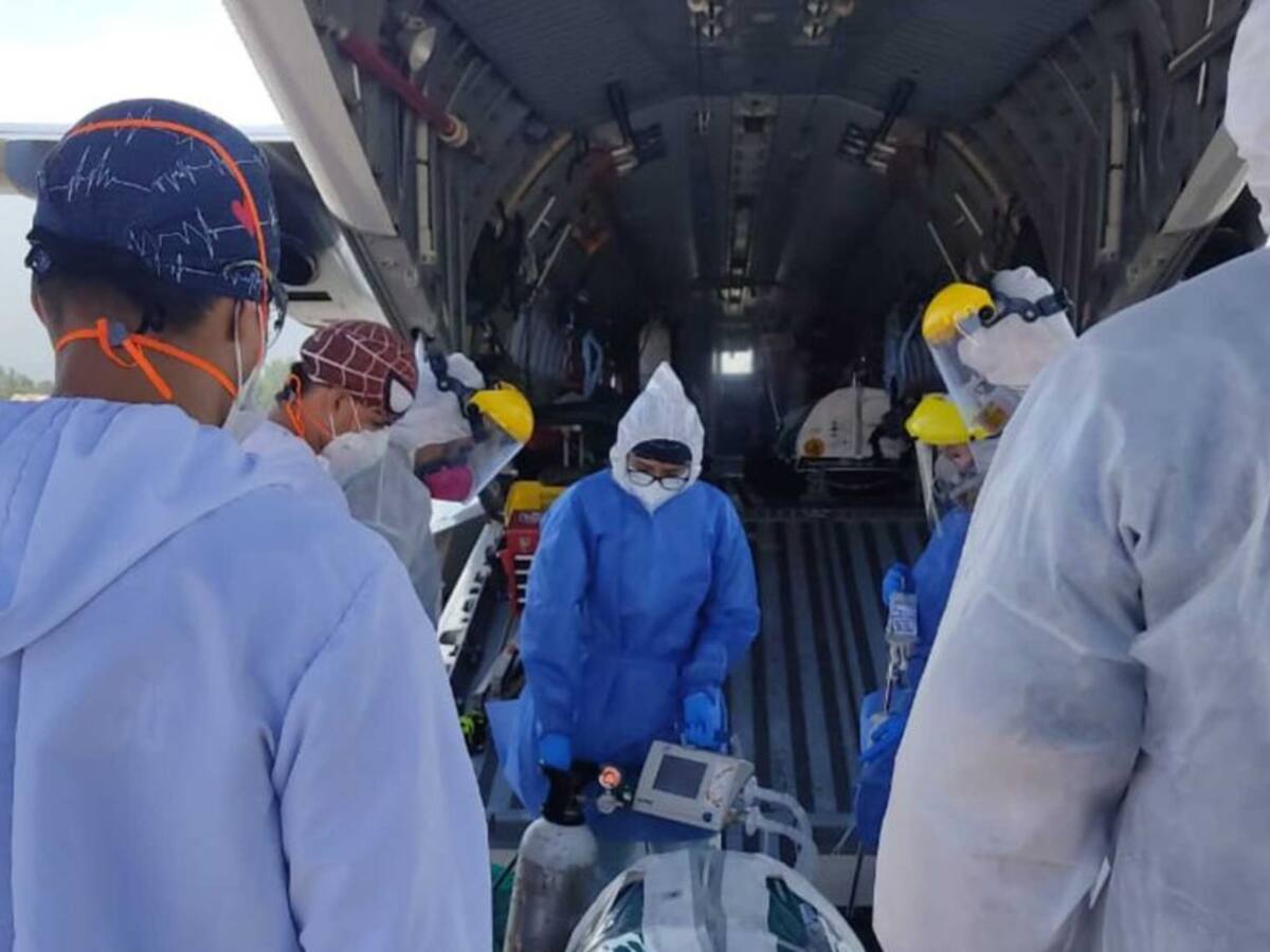 Desde la Costa llegan pacientes COVID a Cundinamarca