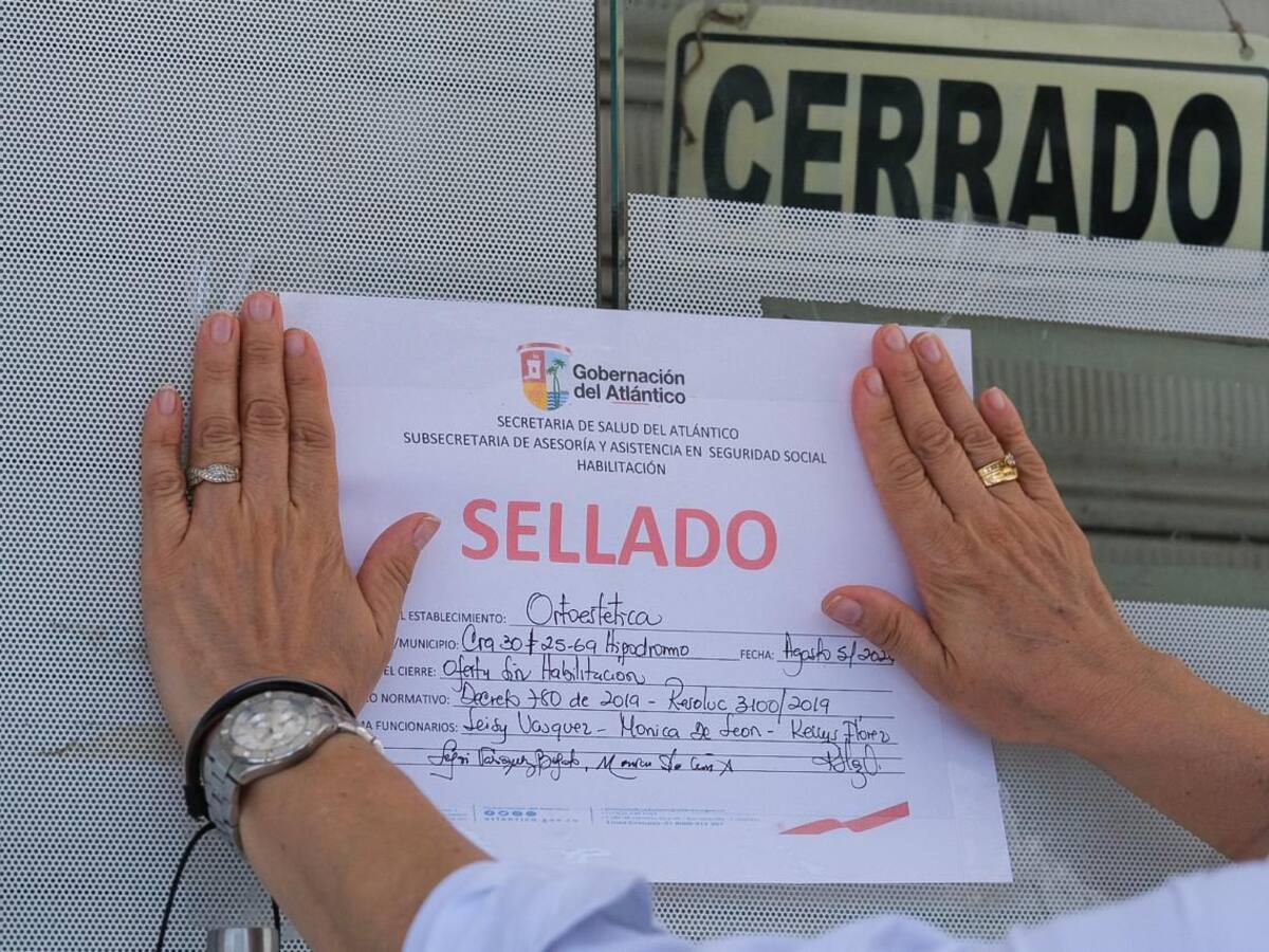 57 IPS en Atlántico han sido sancionadas por incumplimiento durante este año