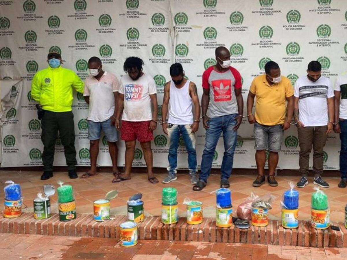 Desarticulan banda dedicada a la exportación de droga desde Cartagena