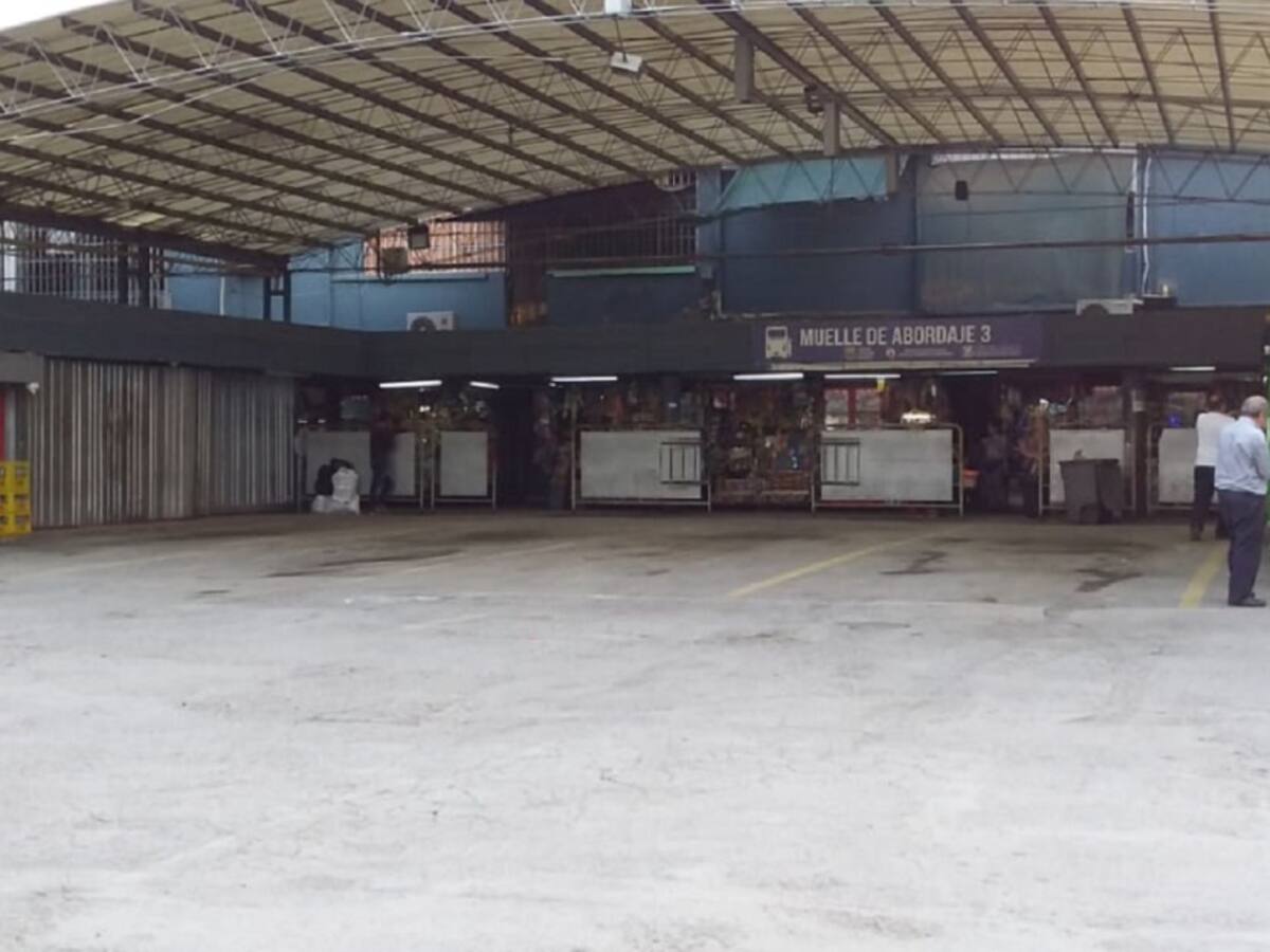 Disminuye la operación en la terminal de transporte