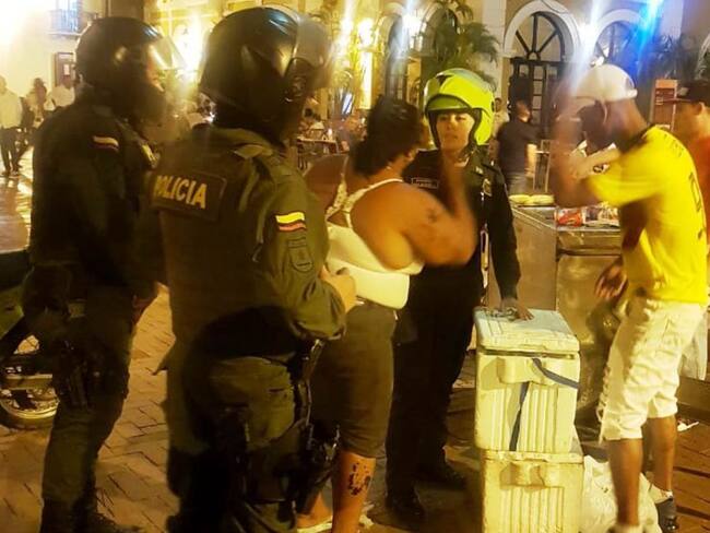 15 comparendos por ocupación indebida del espacio público en Cartagena