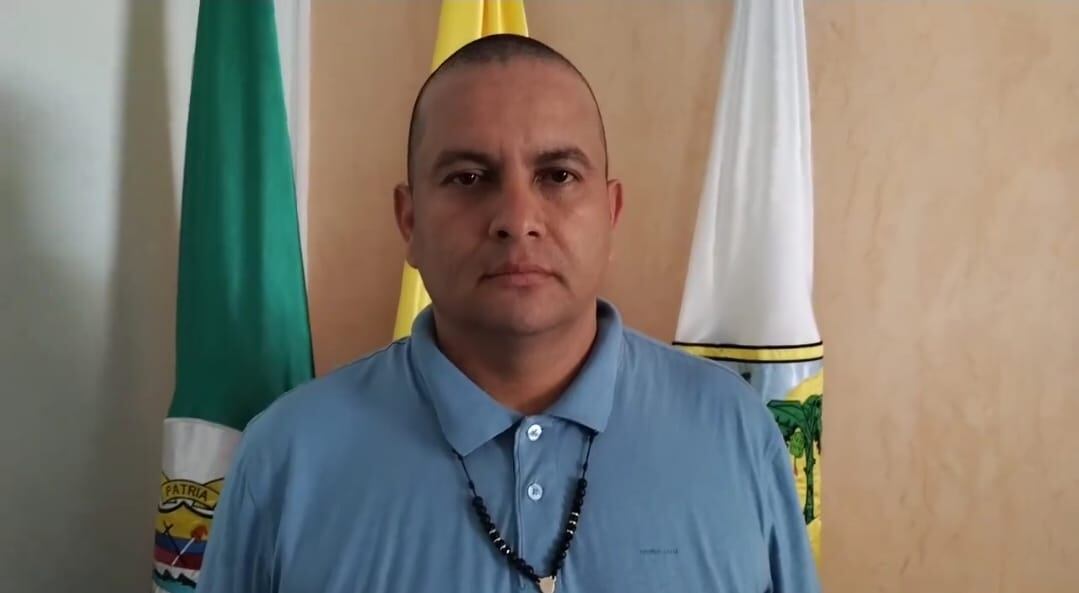 Edwin Aniceto Giraldo, alcalde de San Rafael, Antioquia. Foto: cortesía.