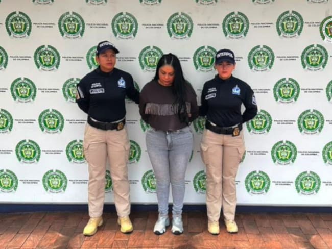 Carmen Gallardo estuvo prófuga de la justicia por más de 10 años. Foto: Dijín de la Policia.