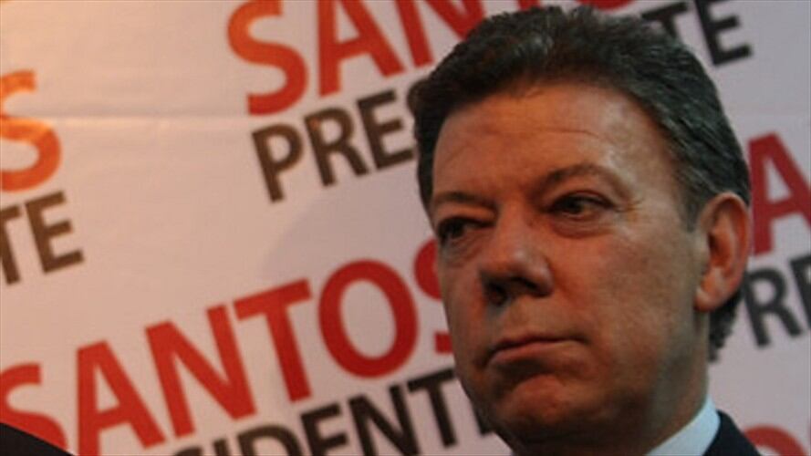 Campaña presidencial Santos 2010. Foto: Colprensa