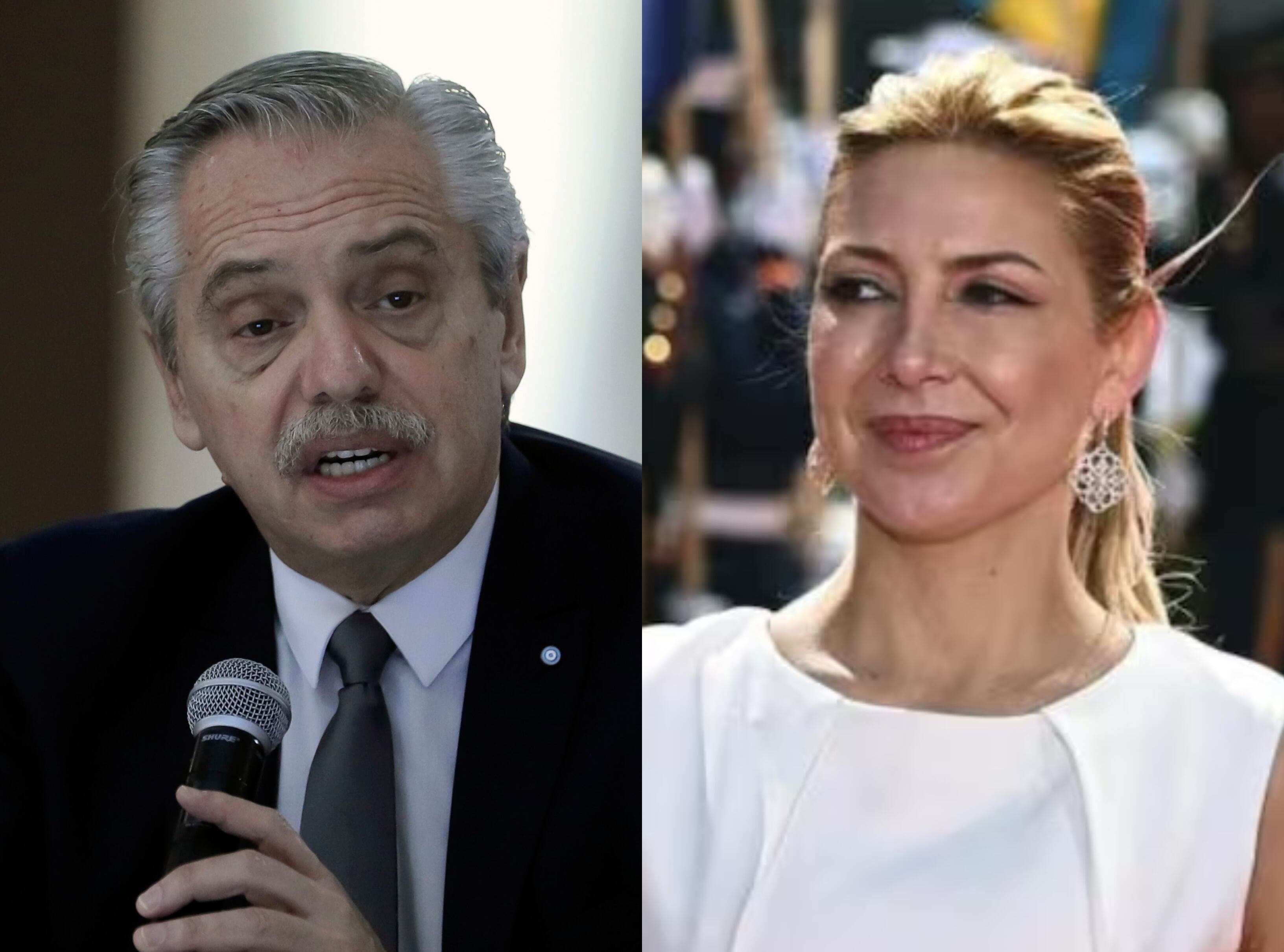 Alberto Fernández y Fabiola Yáñez | Fotos: EFE
