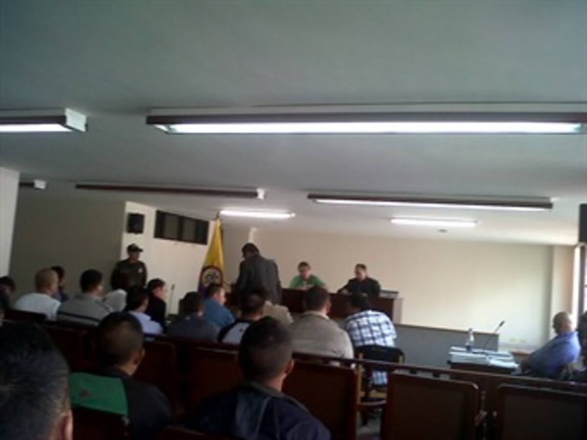 A prisión nueve policías de Boyacá