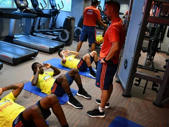¡Completos! Selección Colombia entrena con todos sus covocados