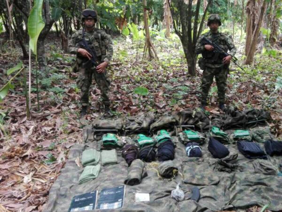 Autoridades localizan campamento del Clan del Golfo en Riosucio, Chocó