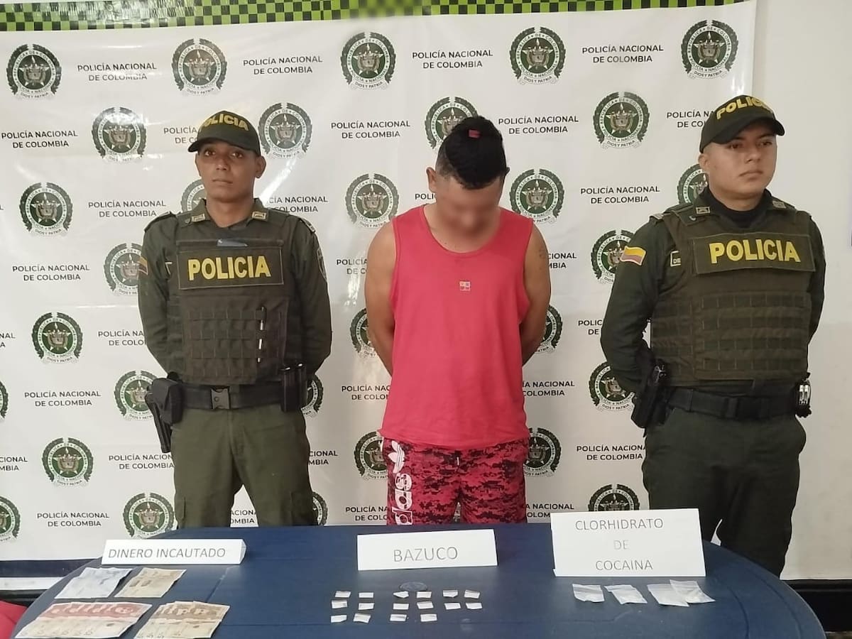 Capturados tres hombres en el Huila por el delito de trafico de estupefacientes