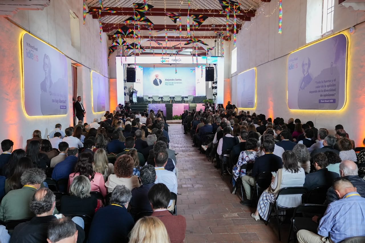 Más de 400 líderes se reúnen en la sexta edición del Festival de las Ideas en Villa de Leyva para hablar sobre el futuro de Colombia. | Foto: Caracol Radio