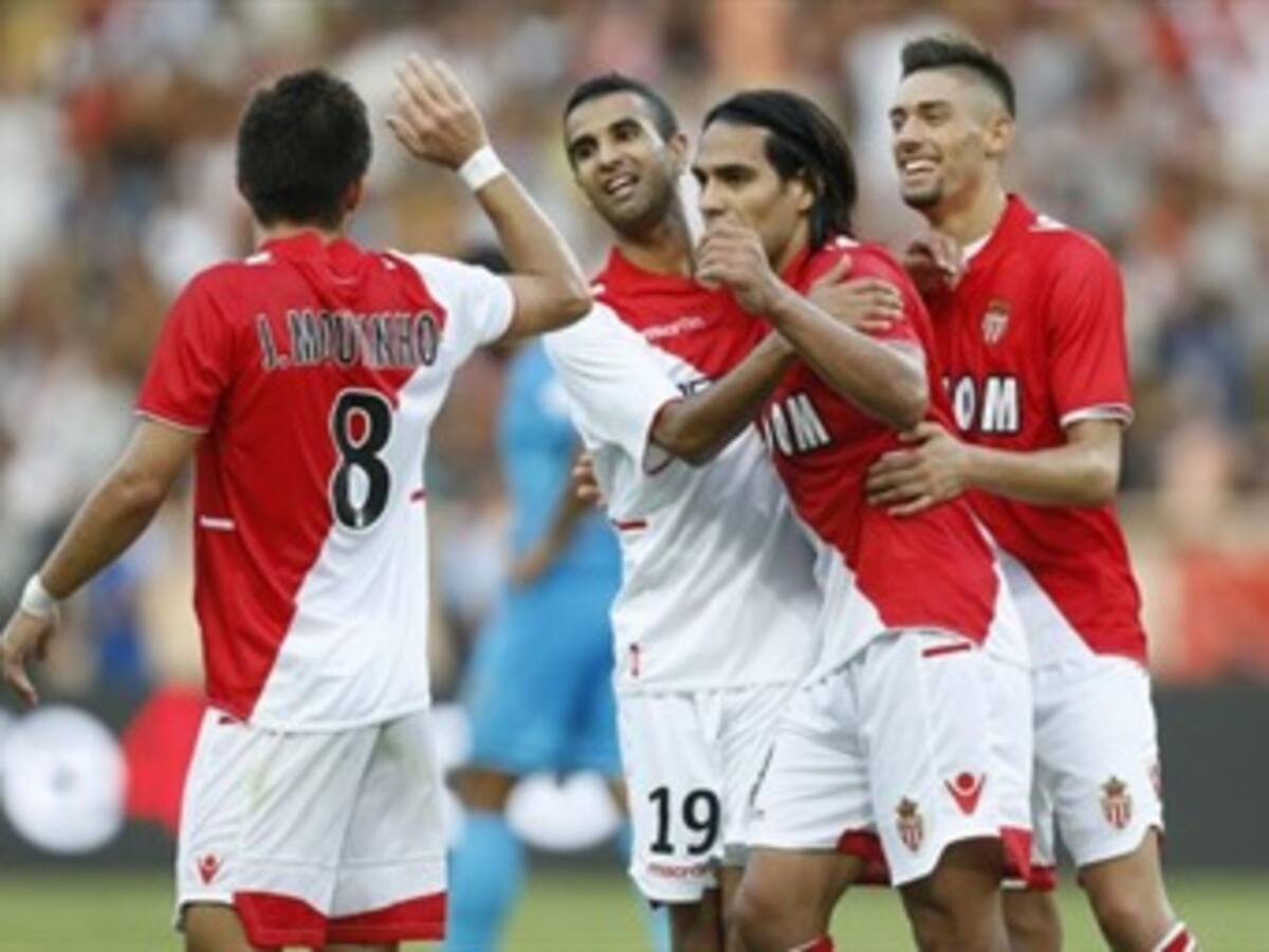 Falcao debuta con gol en la victoria del Mónaco ante Bordeaux en la liga francesa