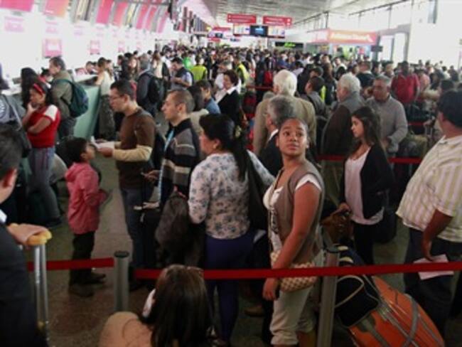 Más de 28 millones de pasajeros aéreos se movilizaron en Colombia en 2013