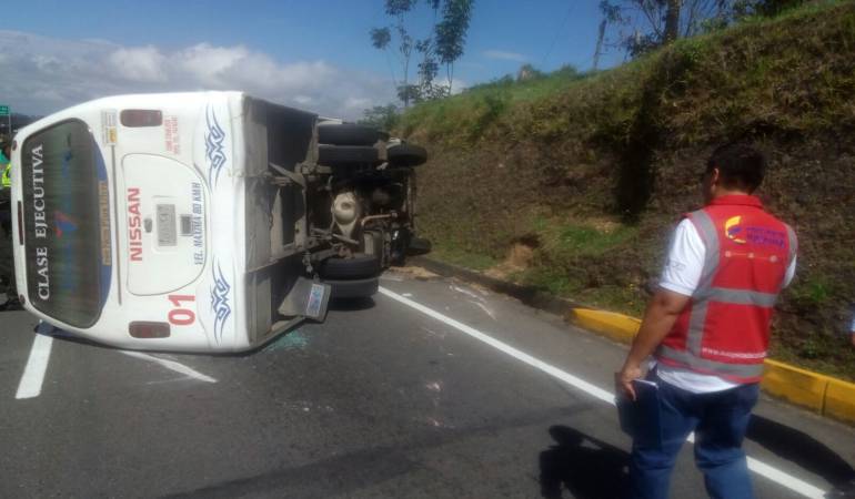El bus tenía como ruta programada  Filandia –Armenia
