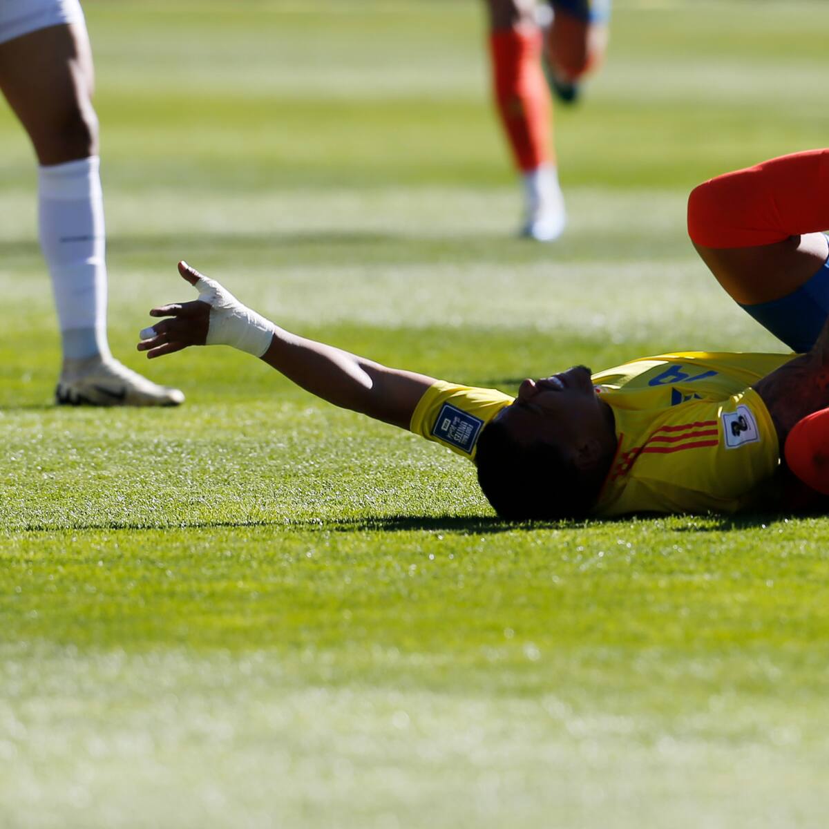 La Selección Colombia confirma la baja de Roger Martínez para juego ante Chile