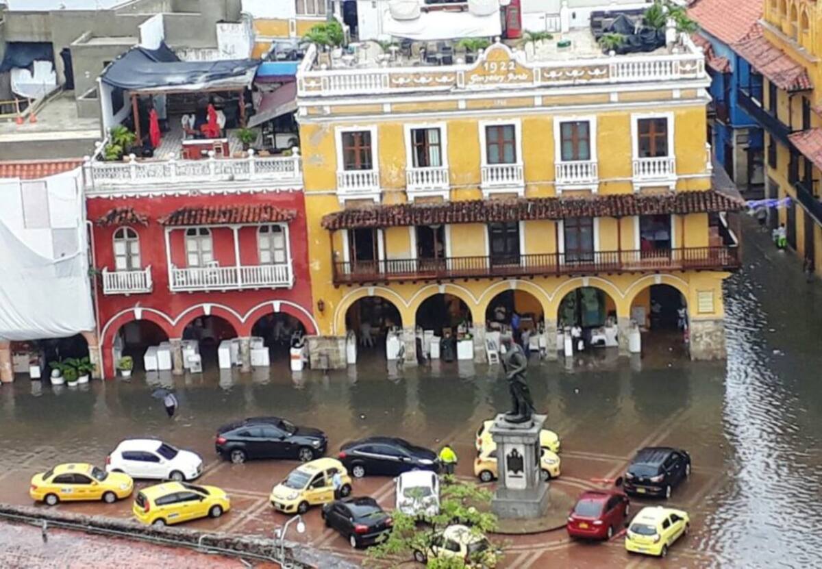 La capital de Bolívar es una de las zonas más afectadas por el invierno en el Caribe colombiano.
