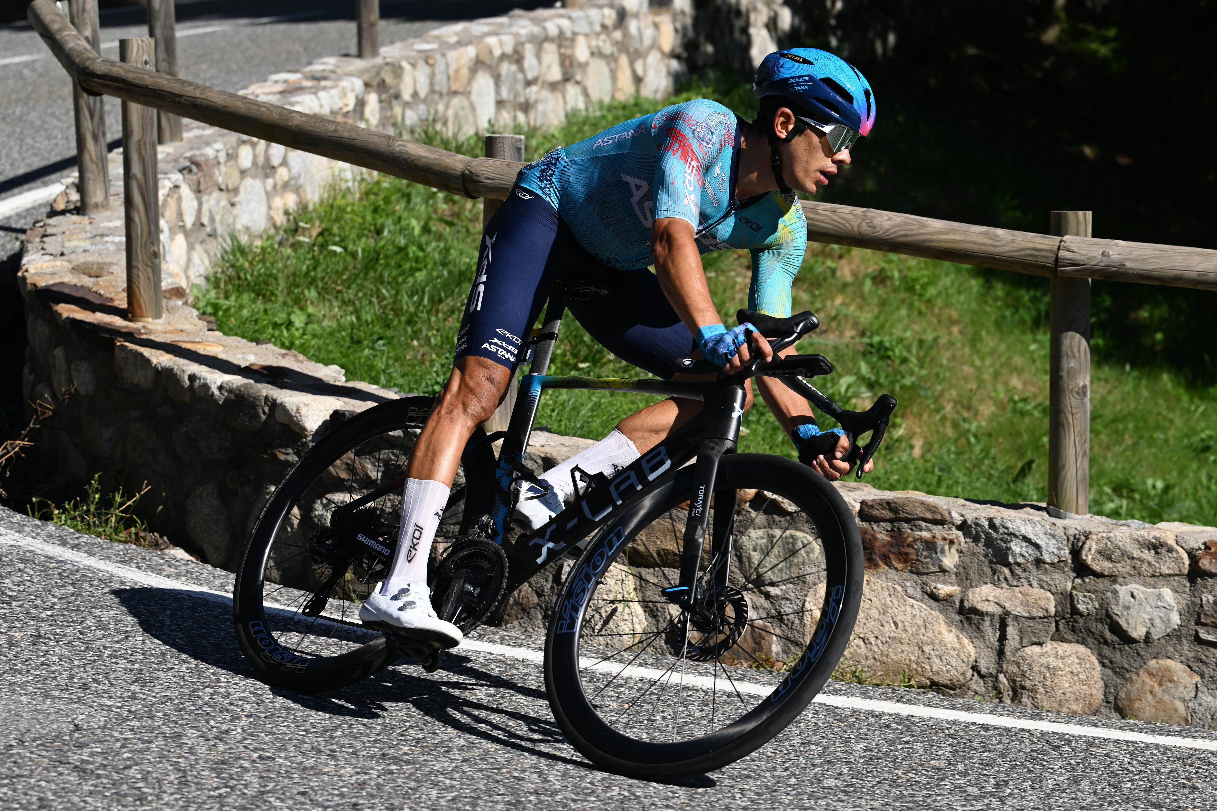Harold Tejada, ciclista colombiano del Astana. (Photo by Tim de Waele/Getty Images)
