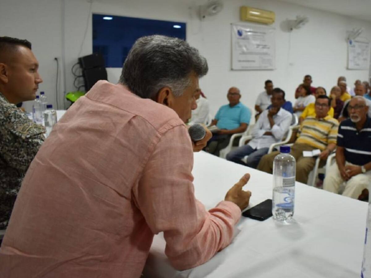 Realizan primer Consejo de Seguridad Comunitario de 2020 en Cartagena