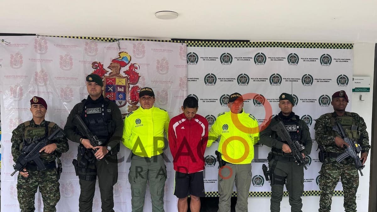 Cayó jefe de milicias urbanas de disidencias FARC, responsable de atentados en Valle y Cauca